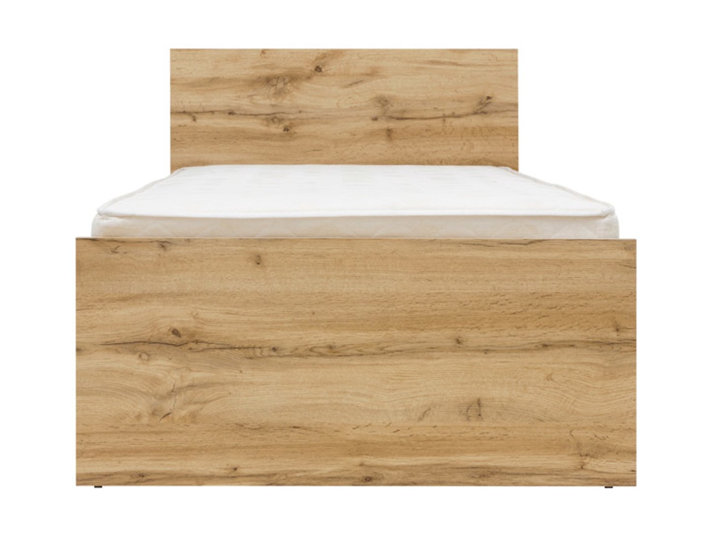 Lova 90 ZELE ąžuolo spalvos wotan