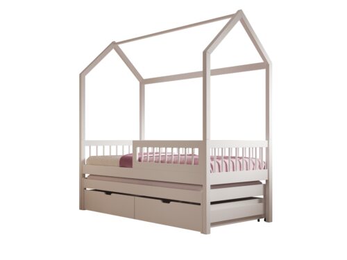 Artes II namo formos lova su čiužiniu, balta, ADRK