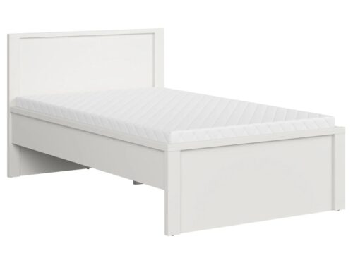 KASPIAN lova 128 cm balta