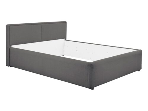 NEDIN minkšta lova 140×200 pilka