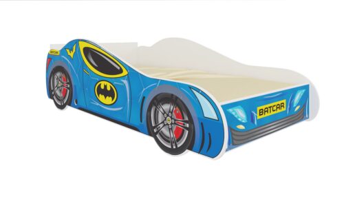 BATCAR lova su čiužiniu 140×70 mėlyna ADRK