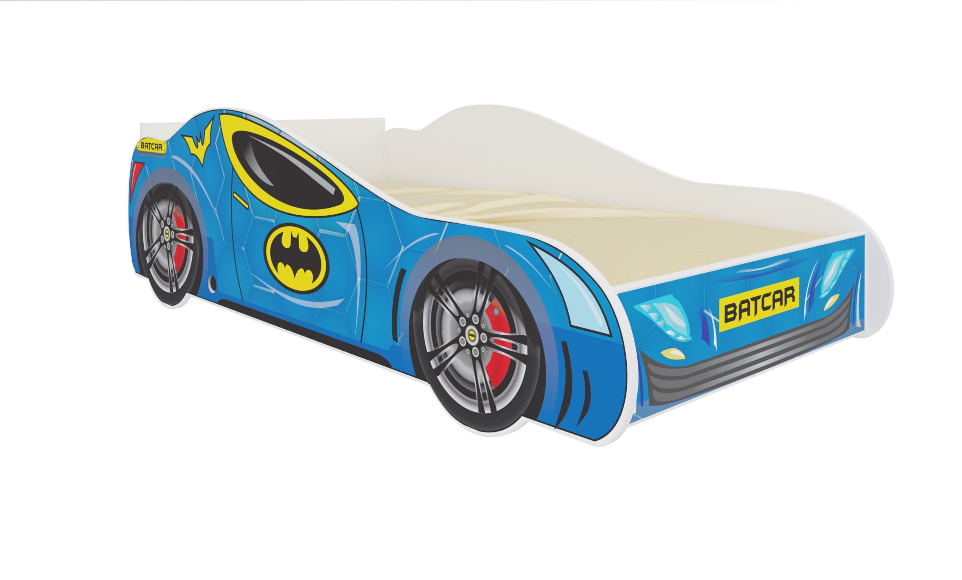 BATCAR lova su čiužiniu 160x80 mėlyna ADRK
