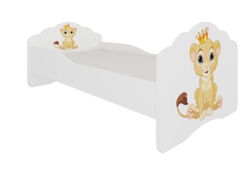 Lova su čiužiniu CASIMO LION 160×80 balta ADRK