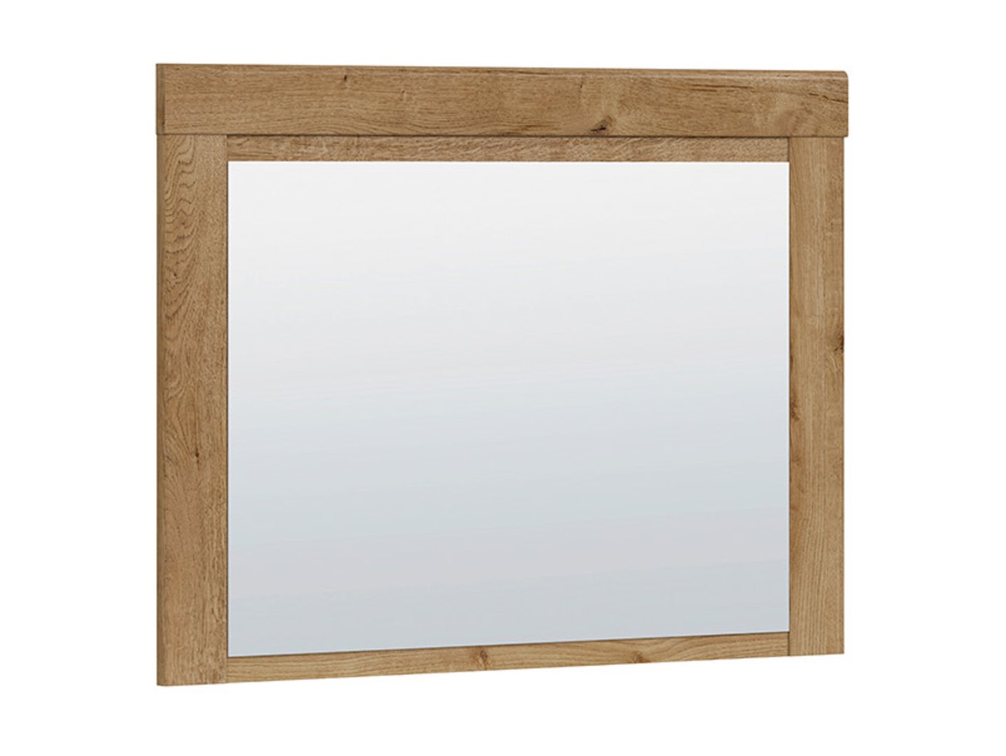 HOLTEN stačiakampis veidrodis, 92,5x70 cm, Waterford ąžuolas
