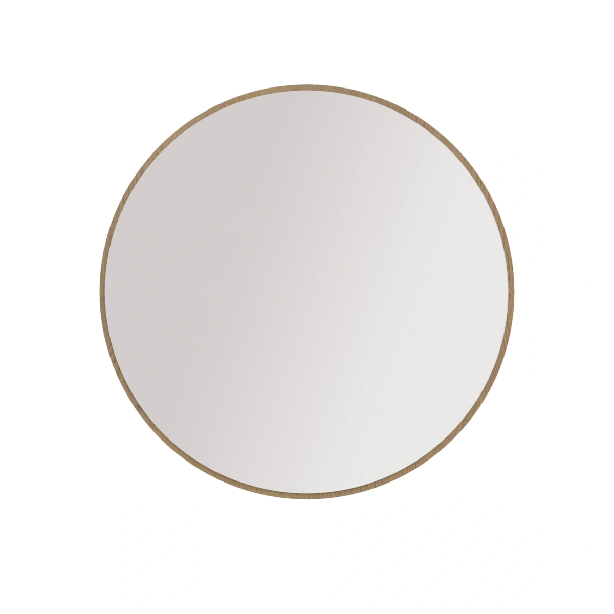 Apvalus veidrodis 701 Ovalio cremona ąžuolas