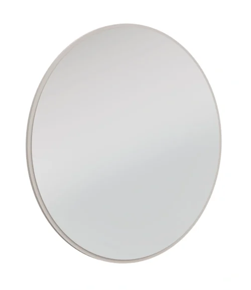 Apvalus veidrodis 701 Ovalio smėlio spalvos