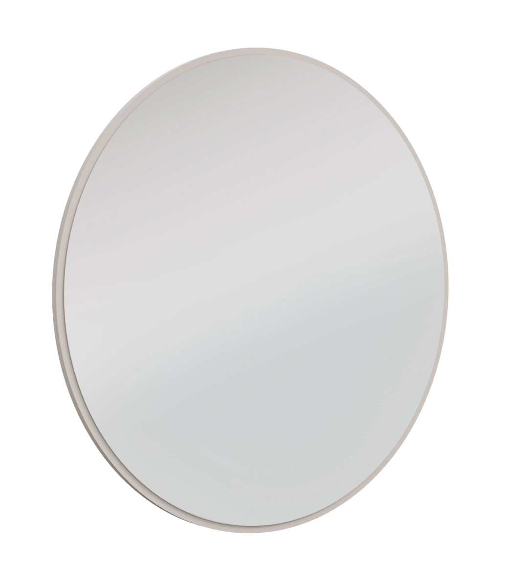 Apvalus veidrodis 701 Ovalio smėlio spalvos