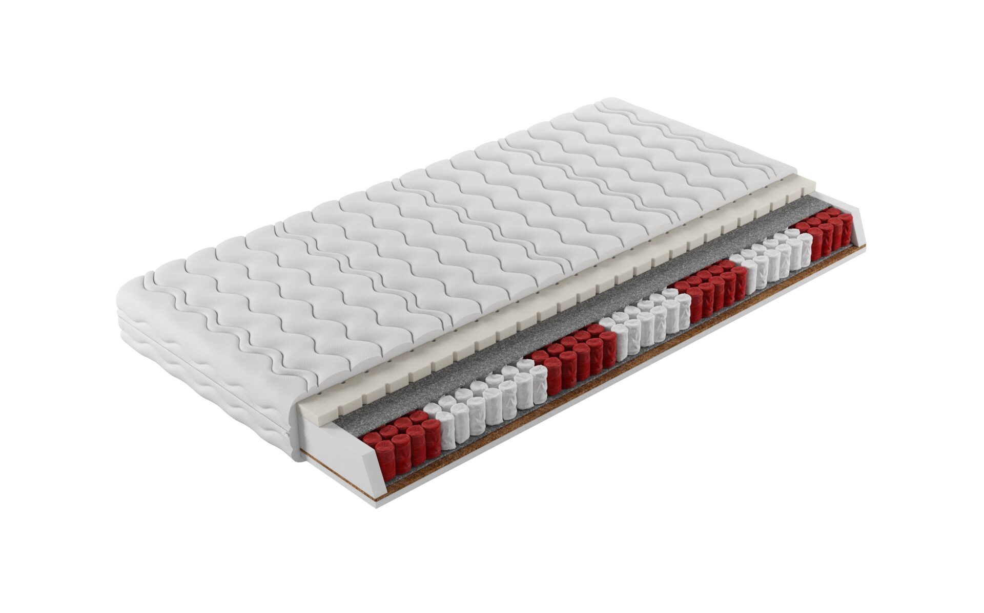 KALI kelių kišenių čiužinys 120x200cm ADRK