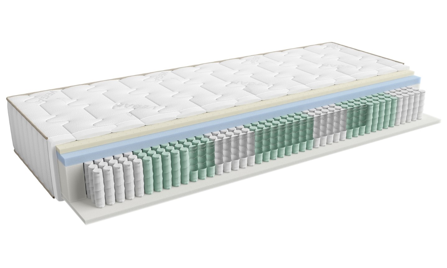 Erso veganiškas daugiakišenis čiužinys 140x200