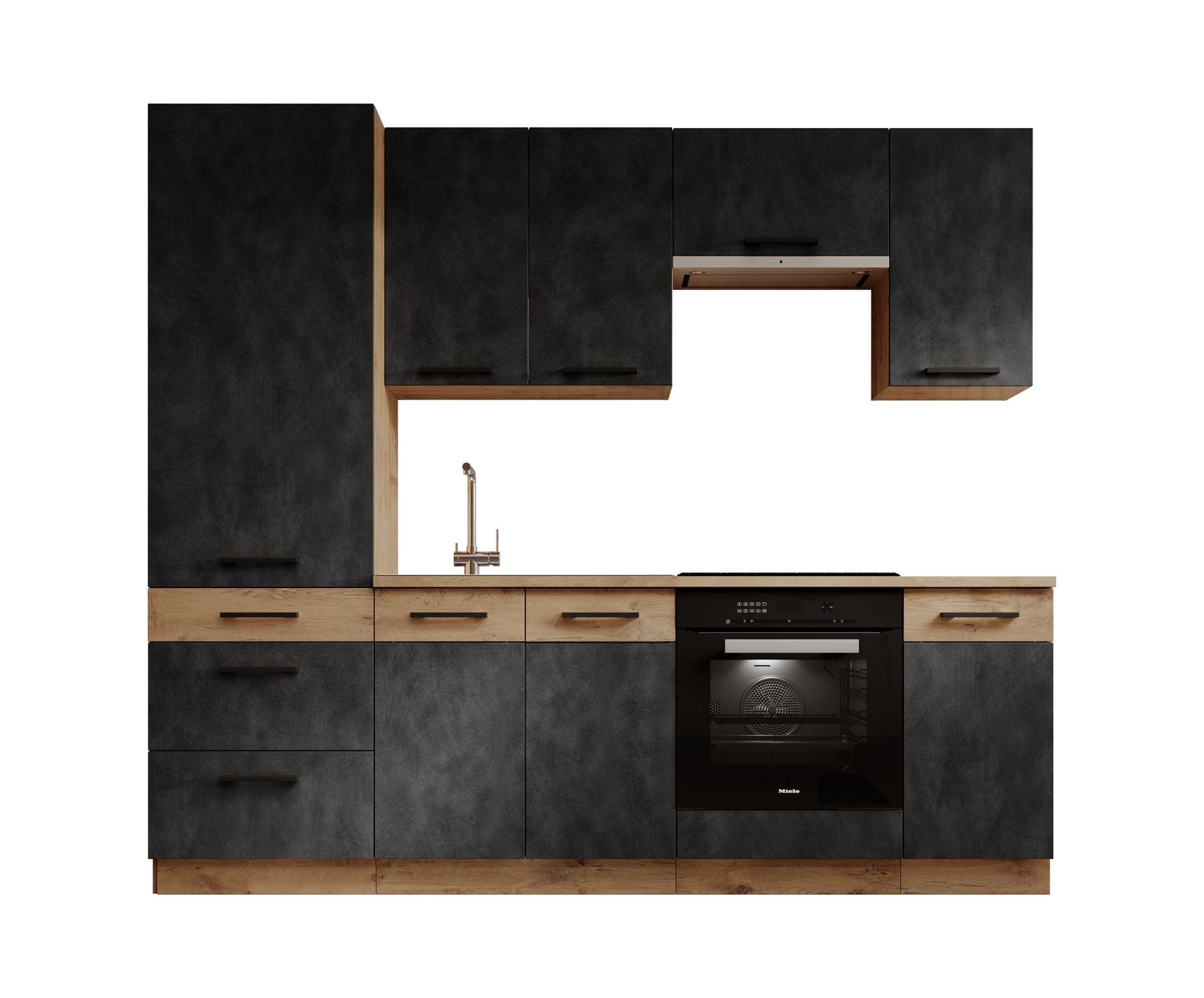 VIKA 240 Virtuvės baldai Matera/Lancelot ąžuolas ADRK