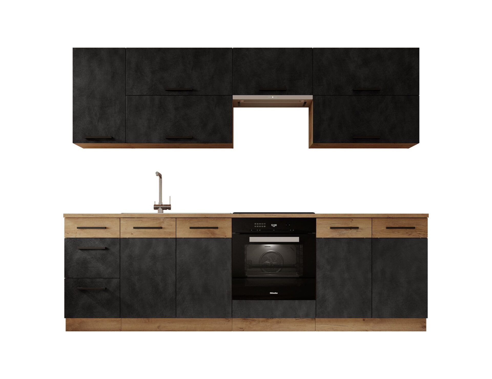 VIKA 260 Matera/Lancelot Oak ADRK Virtuvės baldai