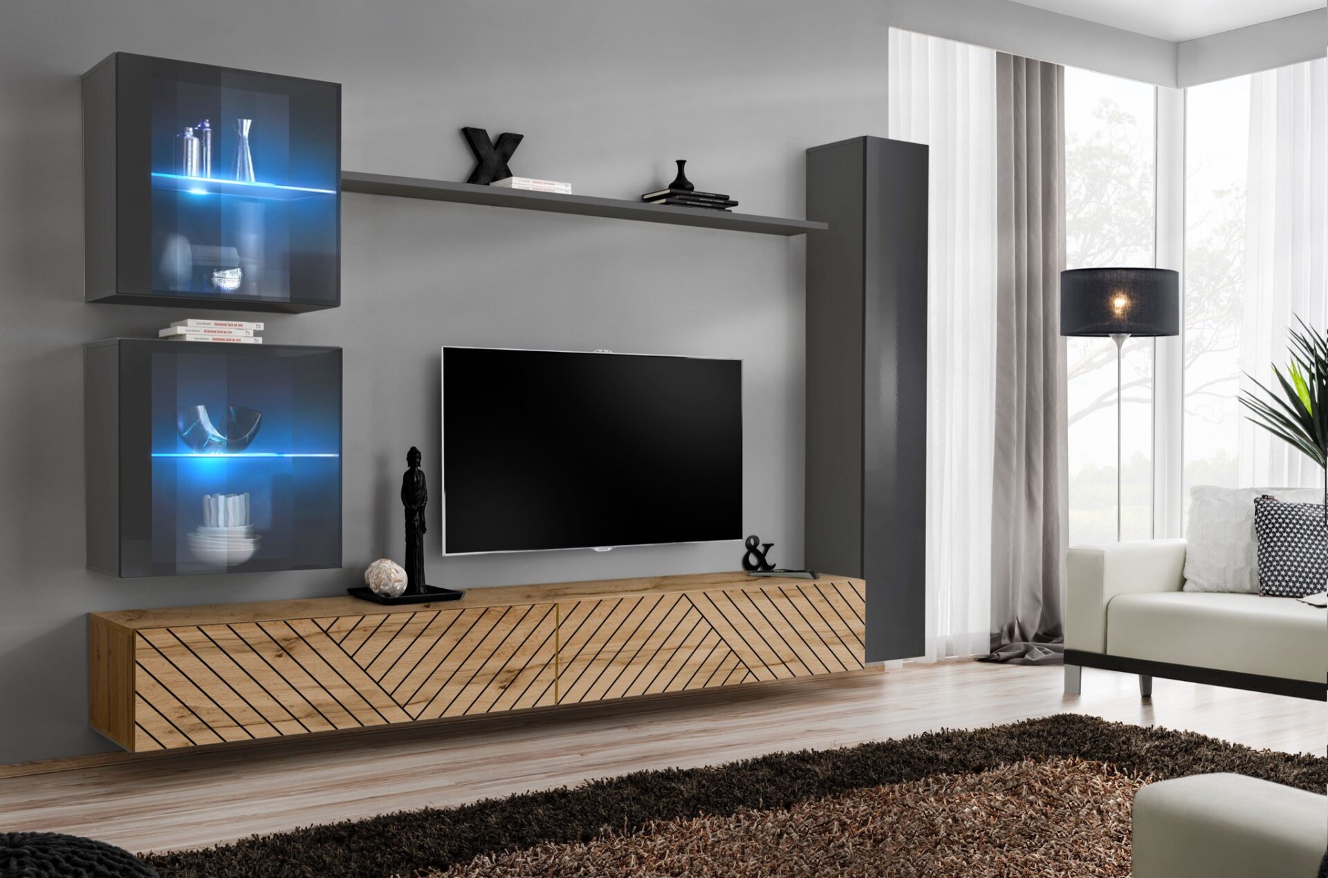 Jungiklis XVIII sieninis blokas grafitas/Wotan ASM