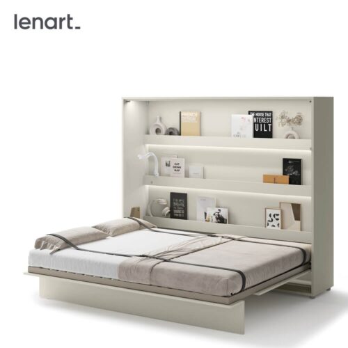 Lovos koncepcija BC-14 – horizontali sieninė lova 160 – kašmyras