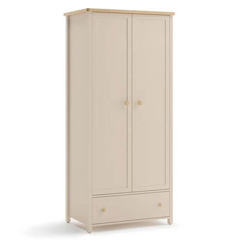 STORY SO-12 dviejų durų spinta | smėlio spalvos / balintas Vincenza ąžuolas