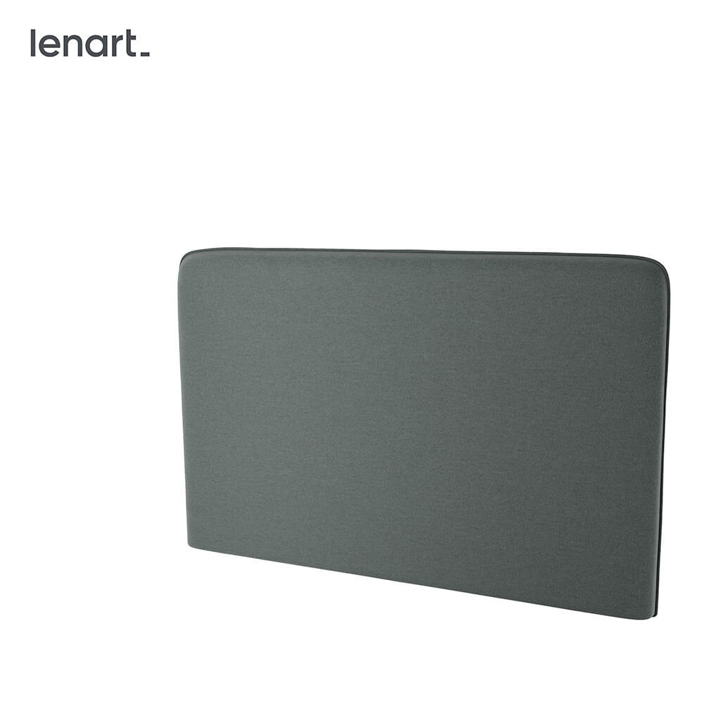 BED CONCEPT BC-32 - minkšta galvos atrama 120, skirta BC-02 - grafito spalvos