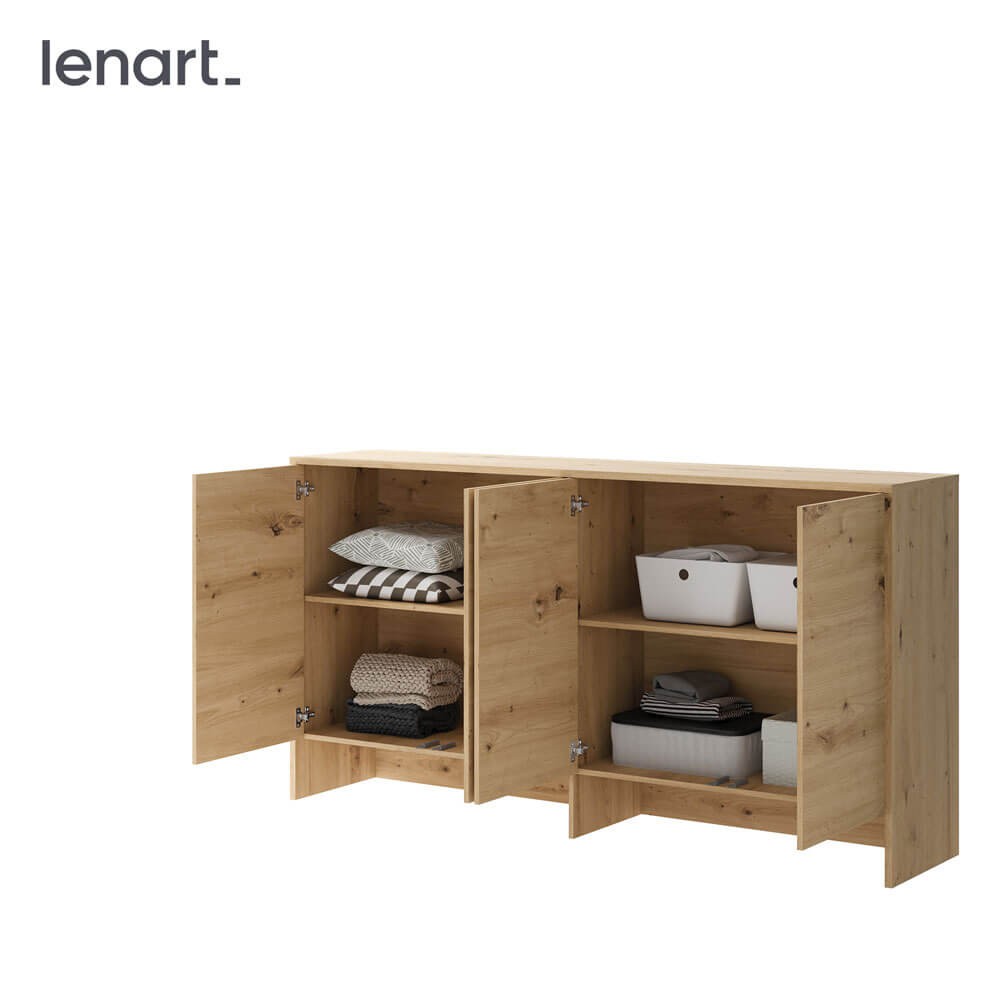 LOVOS KONCEPCIJA BC-11 - BC-06 prailginimas - ąžuolas iš dirbtinio medžio