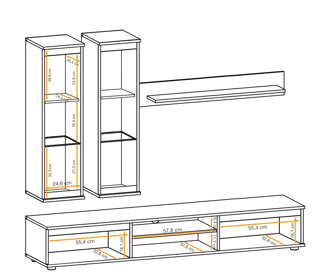 Modo ASM sieninė spintelė - Paveikslėlis 2