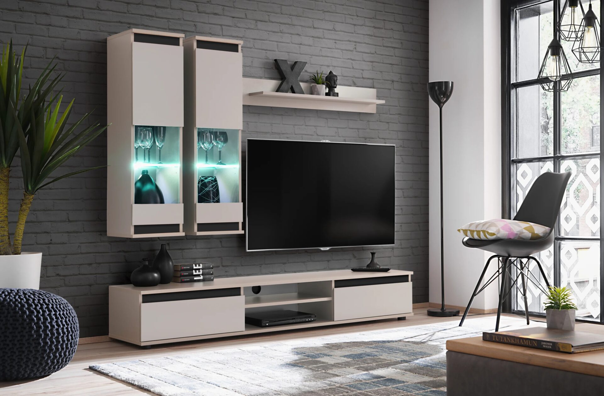 Modo ASM sieninė spintelė