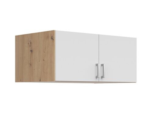 Spintos prailginimas BRANDO 2, dirbtinis ąžuolas/tekstilė/balta