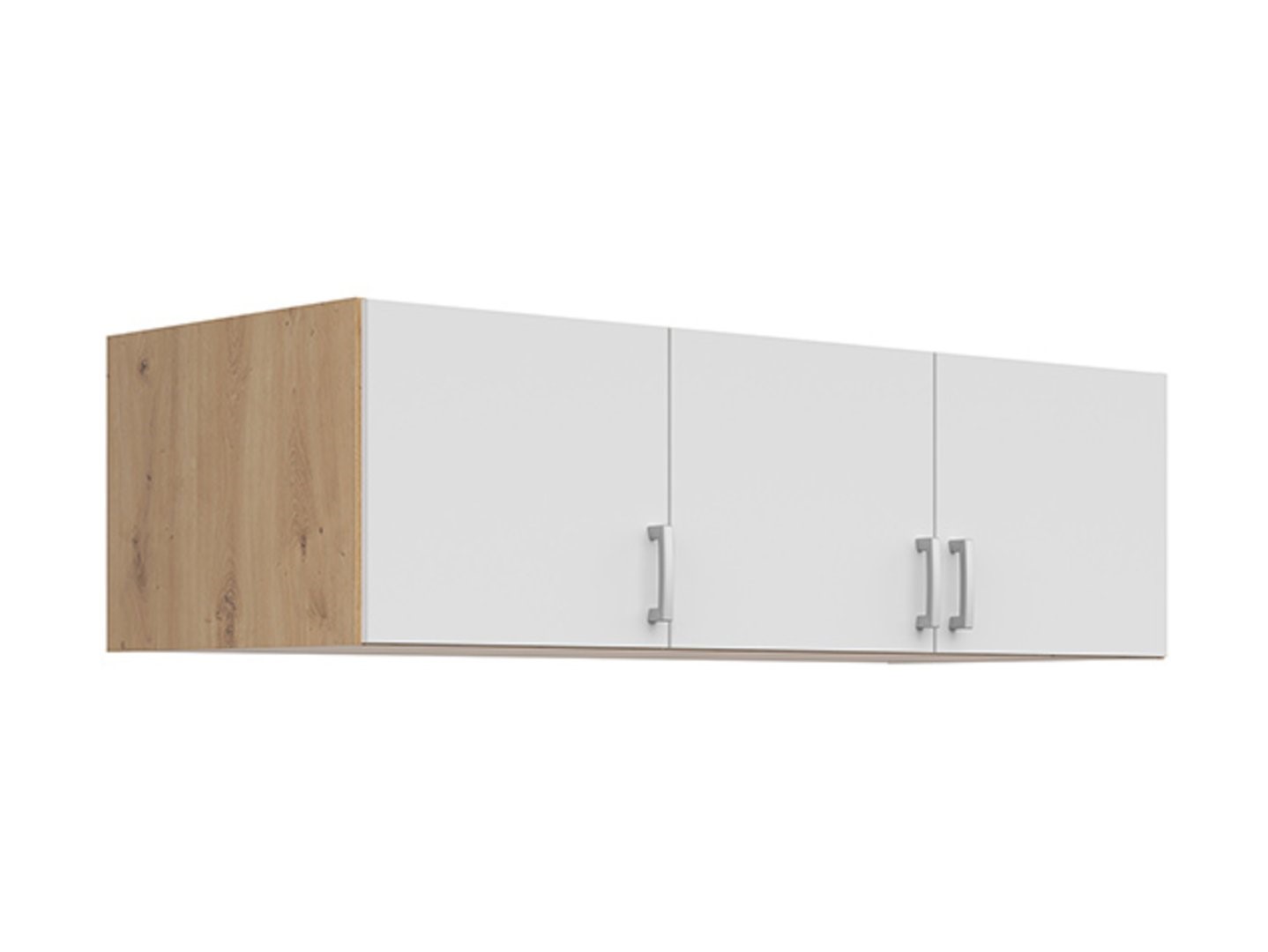 Spintos prailginimas BRANDO 3, ąžuolas/tekstilė/balta