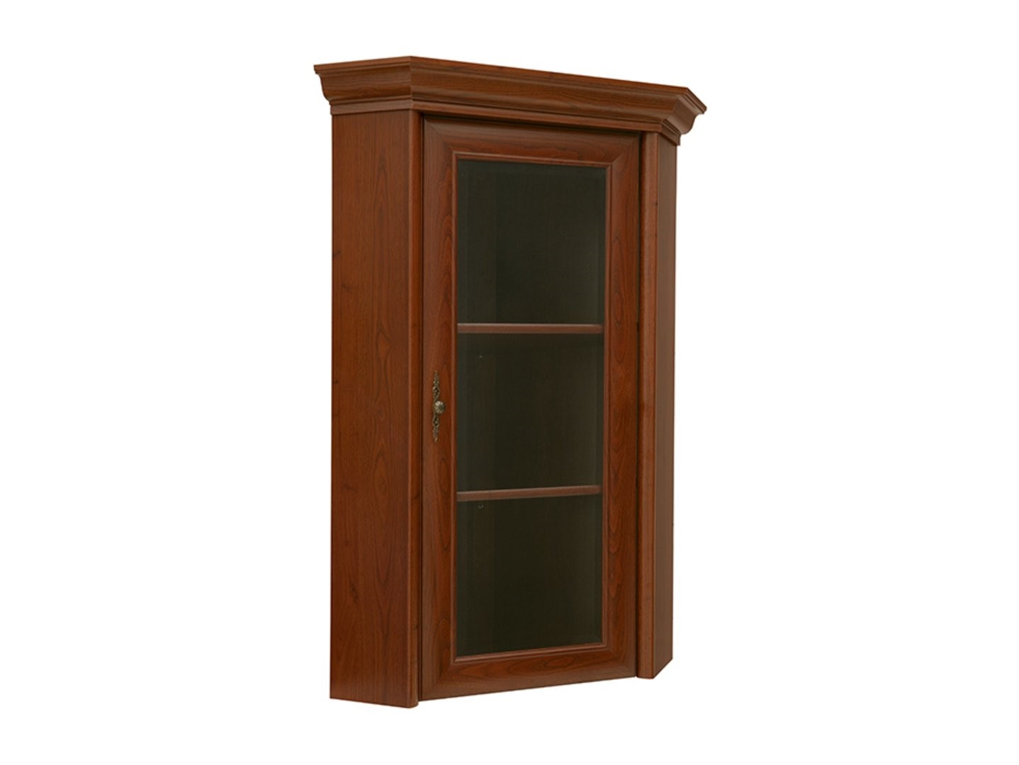 KENT komodos kampinis prailginimas, 58 cm, kaštono spalvos