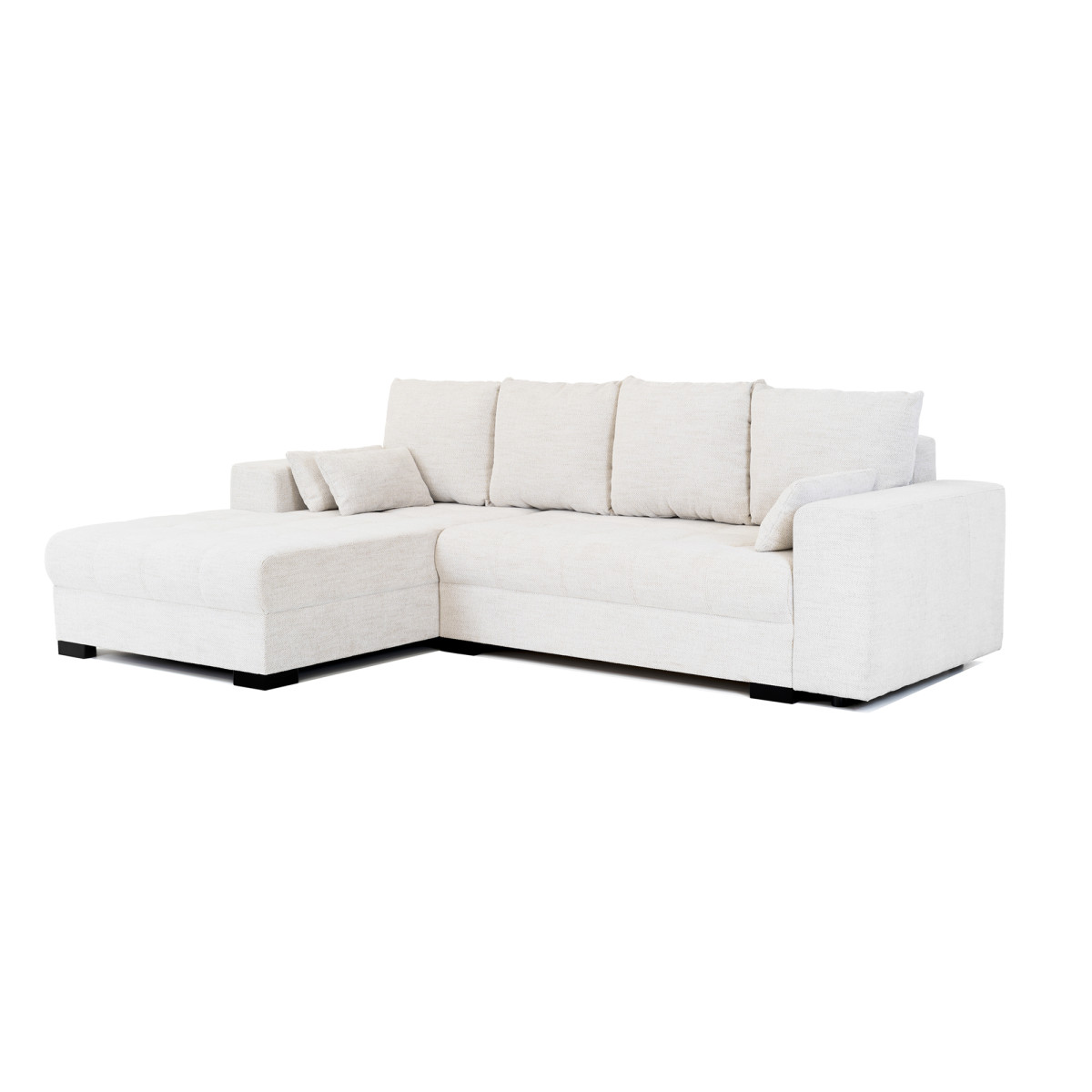 Auksinė kampinė sofa