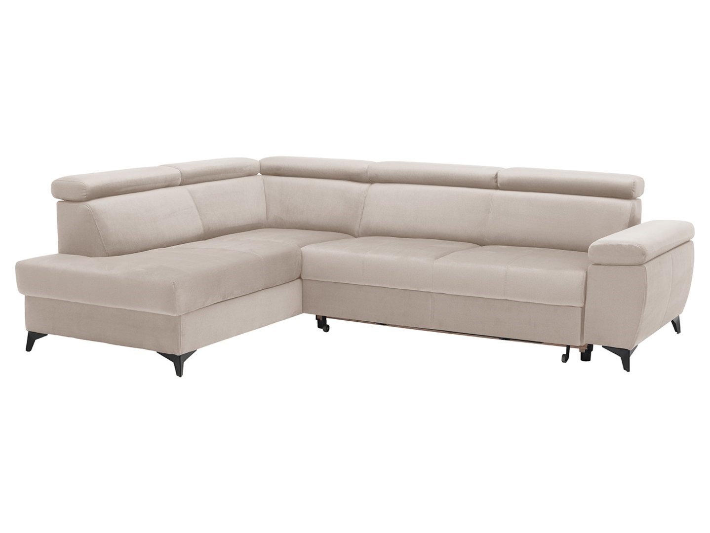 Kairysis išskleidžiamas kampinis sofas su dėžute ant pakeltų kojelių MELLOW Element 17 — изображение 5