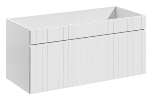 ICONIC WHITE 82-100-D-1S Praustuvo spintelė