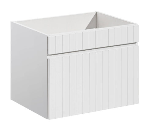 ICONIC WHITE 82-60-D-1S Praustuvo spintelė