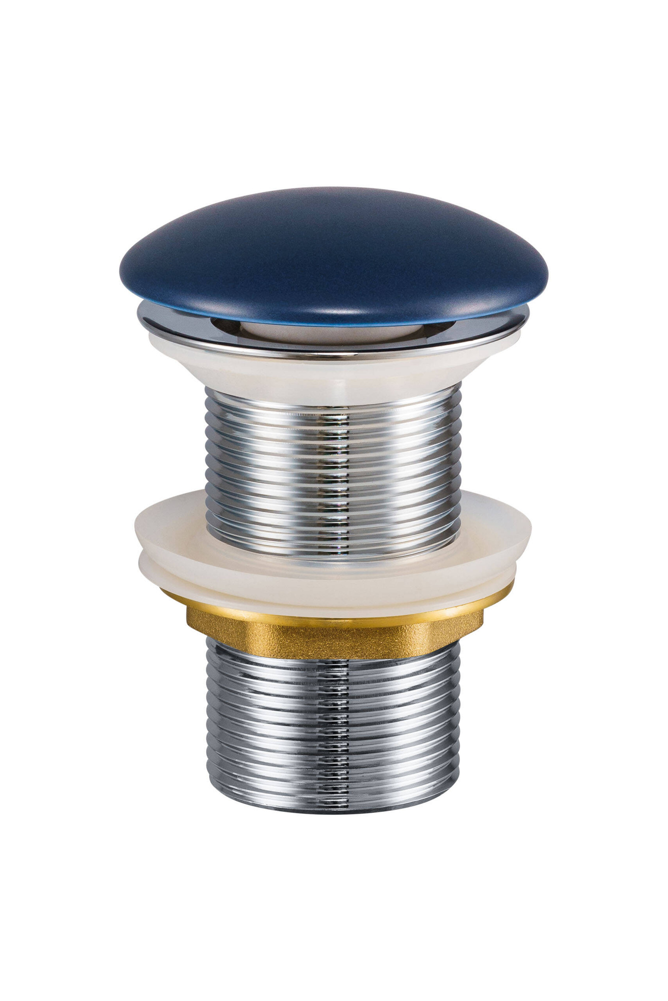 NELI-MNB ir KAMA-MNB praustuvo kamštis, tamsiai mėlynas matinis