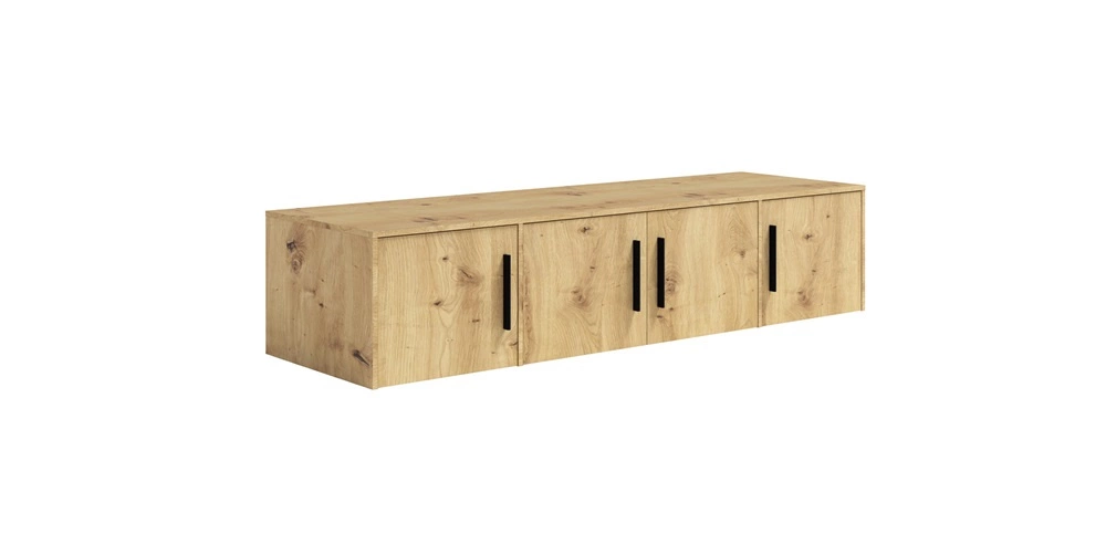 „Maxione“ spintos prailginimas, 198 cm, meniško ąžuolo funkcinė spintelė, padidins drabužių, batų ir aksesuarų laikymo vietą