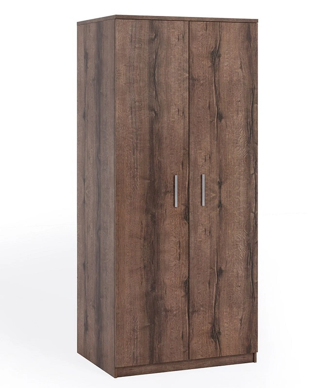 „Rico“ spinta, 90 cm, vienuolyno ąžuolo spalvos, funkcionalus baldas, klasikinės formos, ideali spinta miegamajam ar prieškambariui