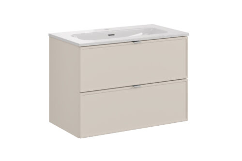 Bella kašmyro spintelė 80 cm su praustuvu FLY