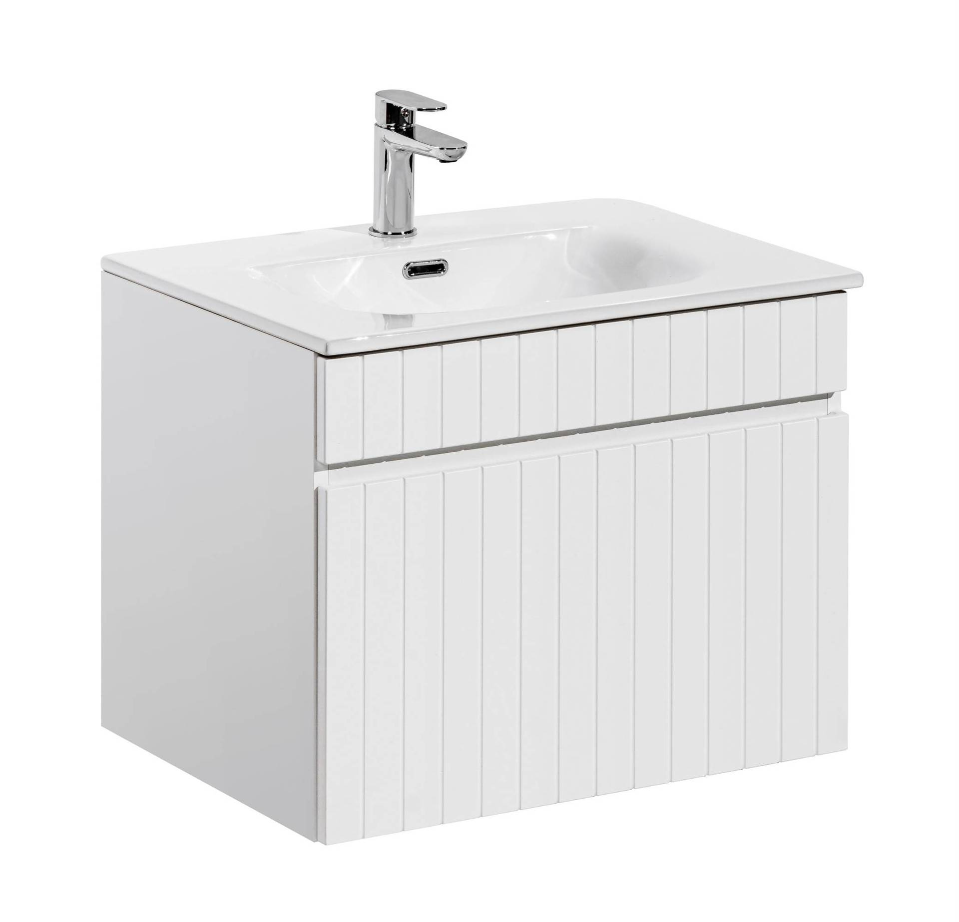 ICONIC WHITE 82-60-D-1S spintelė su Sky praustuvu