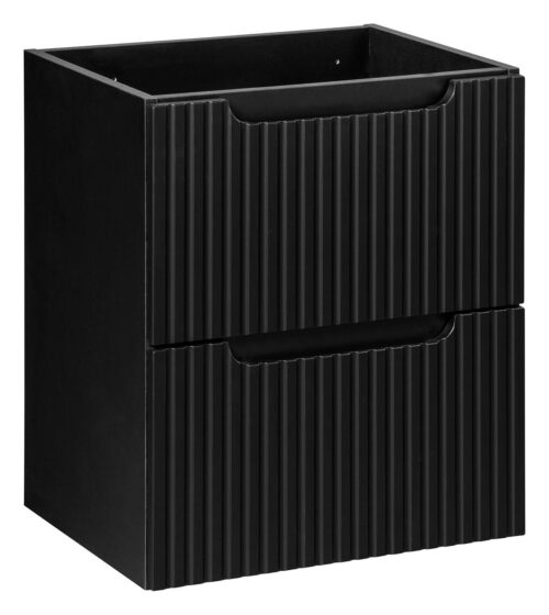 Praustuvo spintelė 50 cm NOVA BLACK