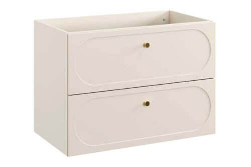 Donna Sand 80 cm praustuvo spintelė su 2 stalčiais