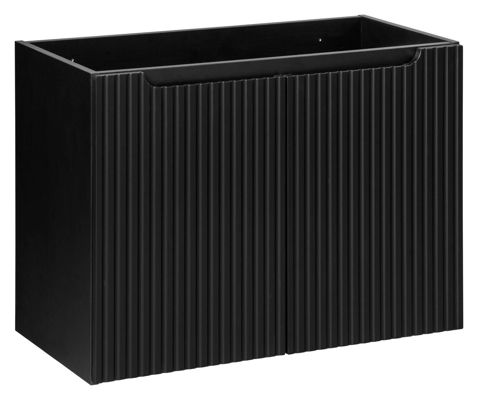 Praustuvo spintelė 80 cm NOVA BLACK