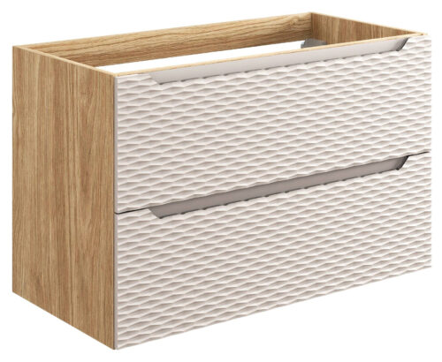 Praustuvo spintelė, 90 cm, vandenyno smėlio spalvos