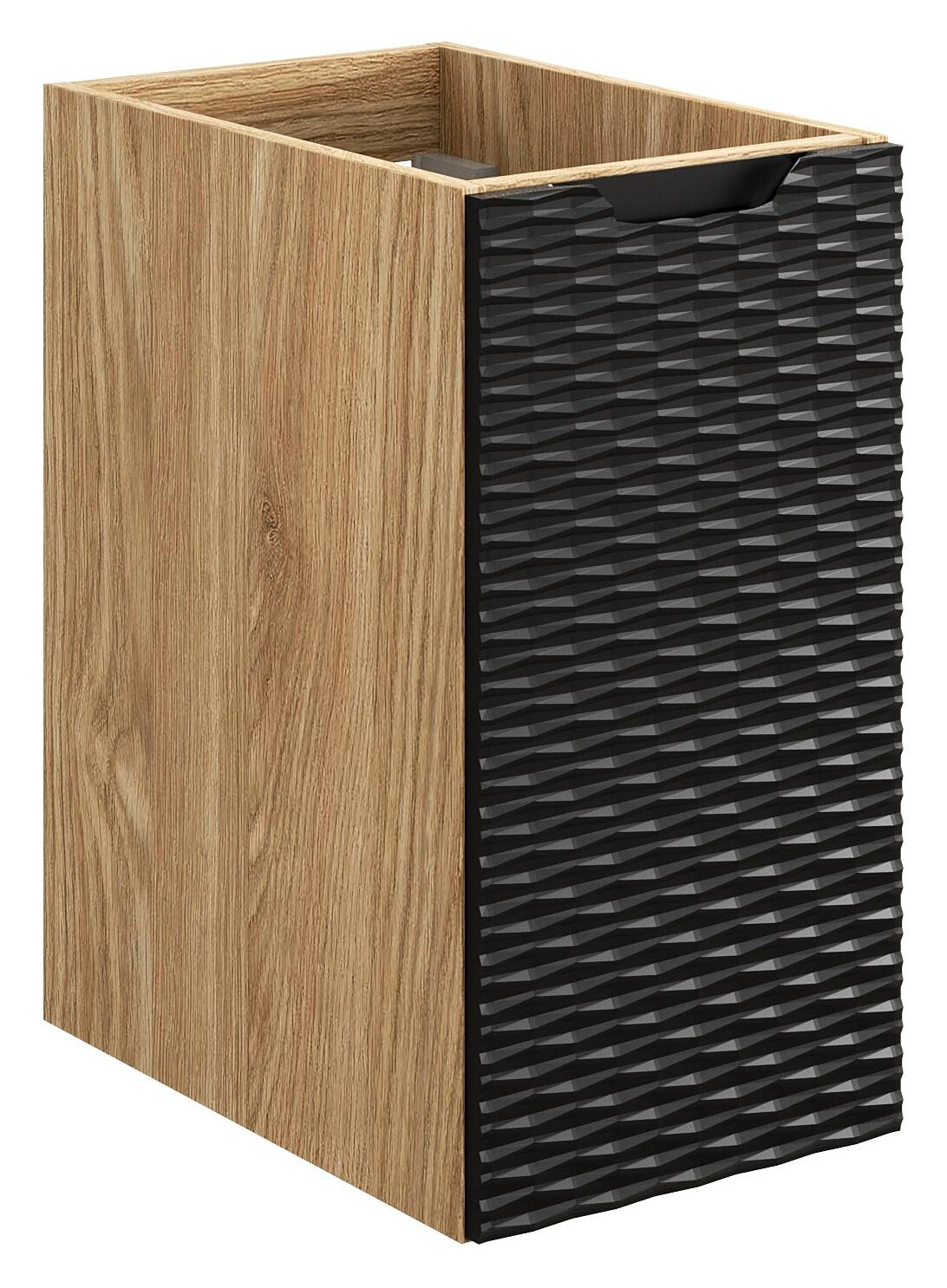 Sieninė spintelė 30 cm OCEAN BLACK