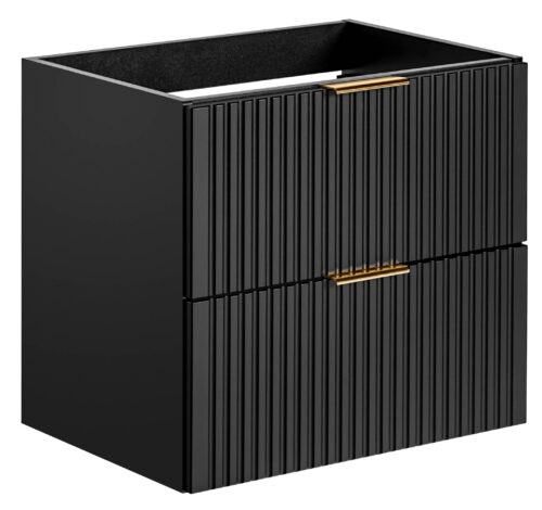 Praustuvo spintelė 60 cm ADEL BLACK