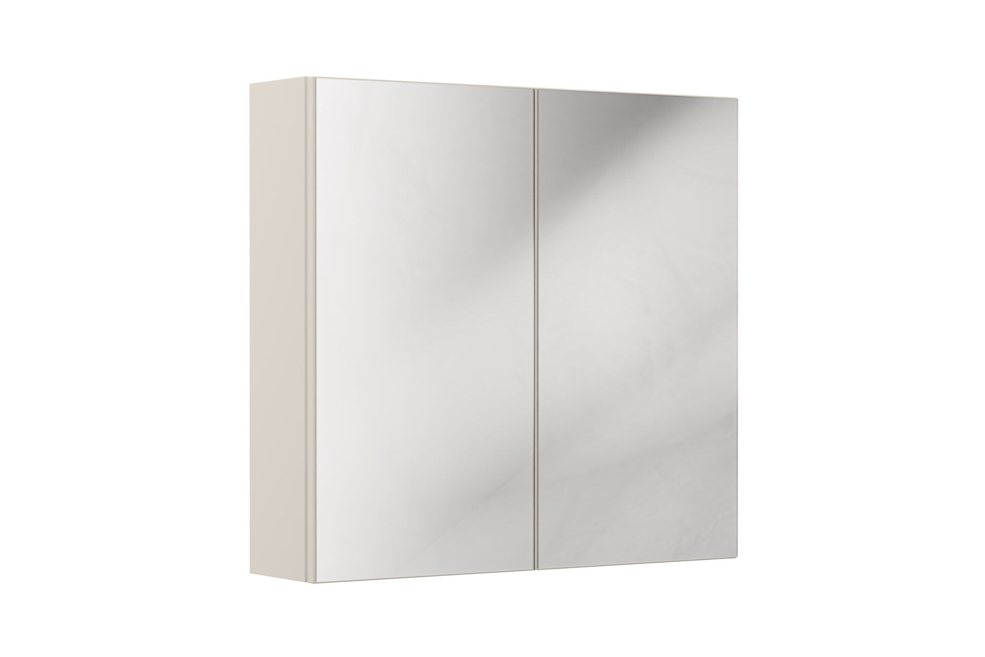 Veidrodinė spintelė, 80 cm, 2 durelės