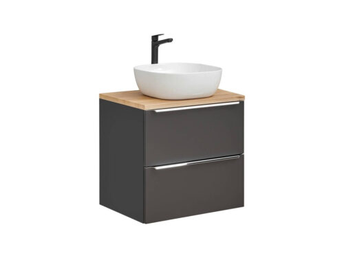 Spintelė su praustuvu 60 cm Capri Cosmos 820 + stalviršis