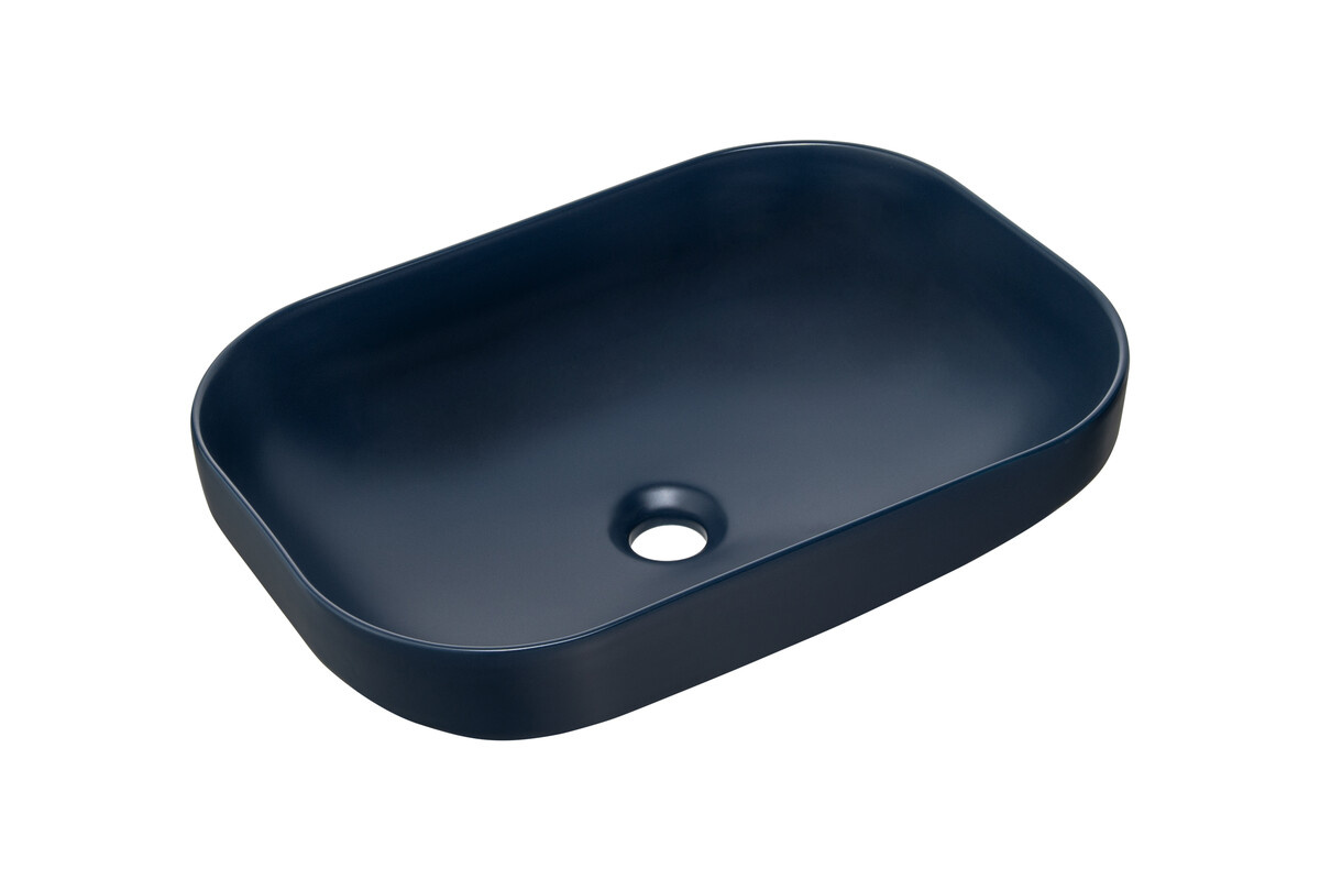 Keraminis stalviršio praustuvas UN-NELI-MNB, tamsiai mėlynas, matinis