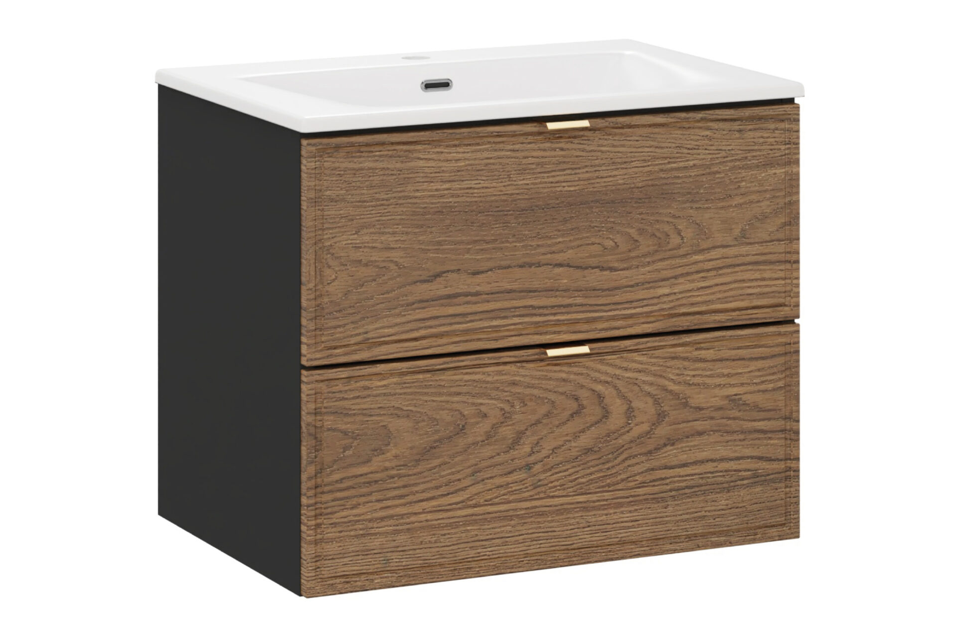 Praustuvo spintelės baldų komplektas 60 cm, 2 stalčiai, Talia Casella