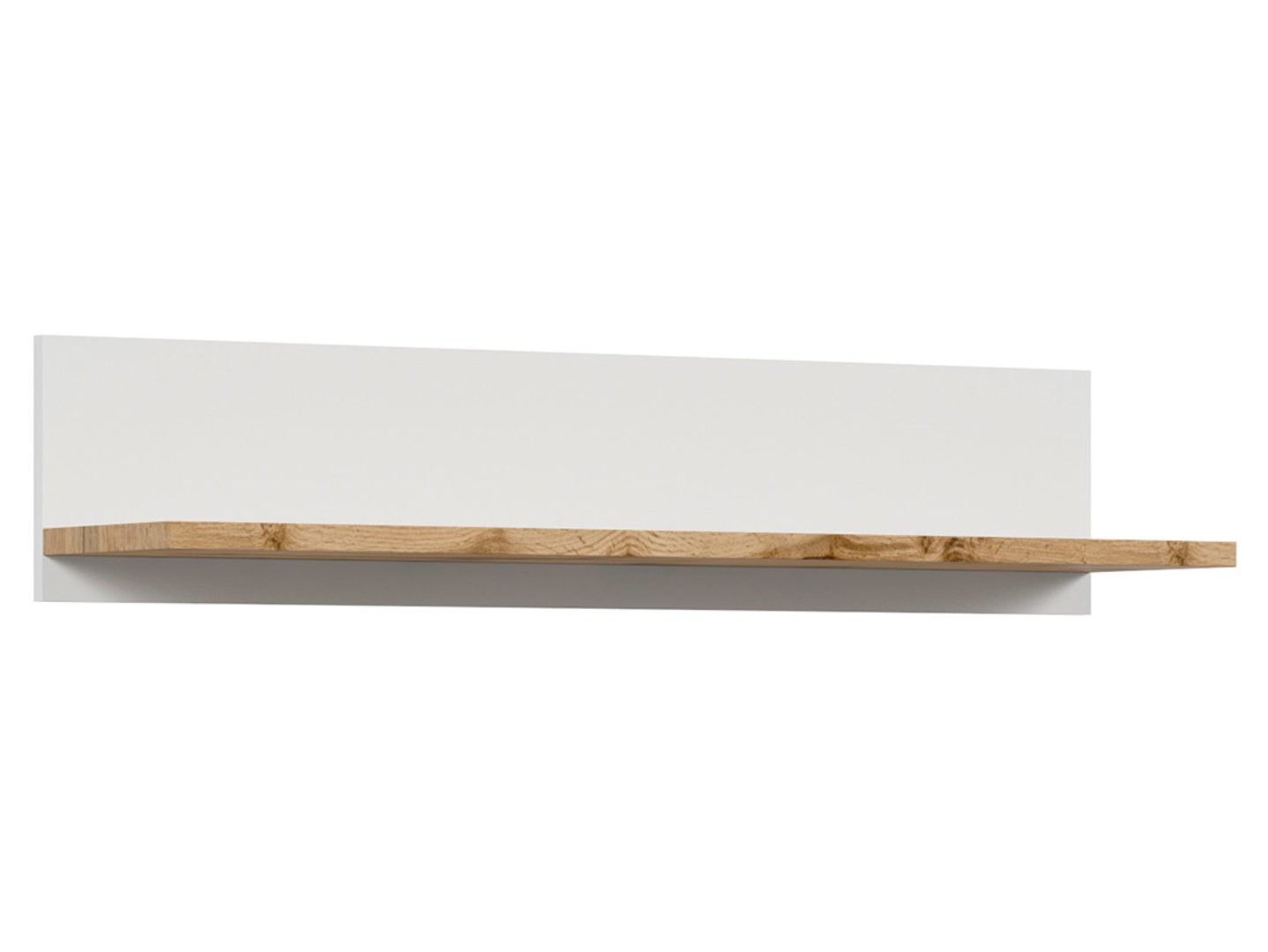 Lentyna 106 HOLTEN 106 cm balta/wotan ąžuolas