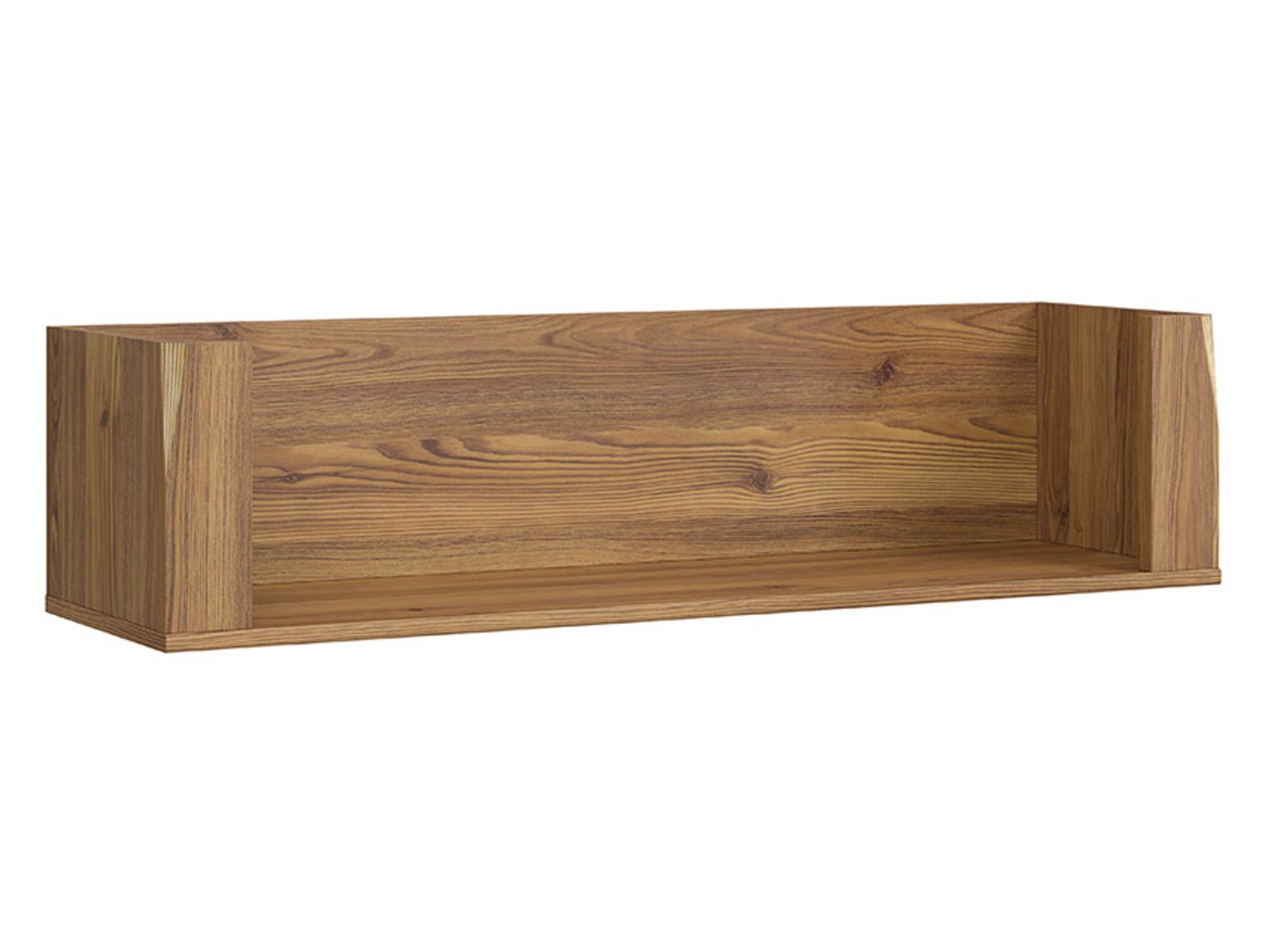 BERGEN kabanti lentyna 110 cm Sibiu maumedžio aukso spalvos