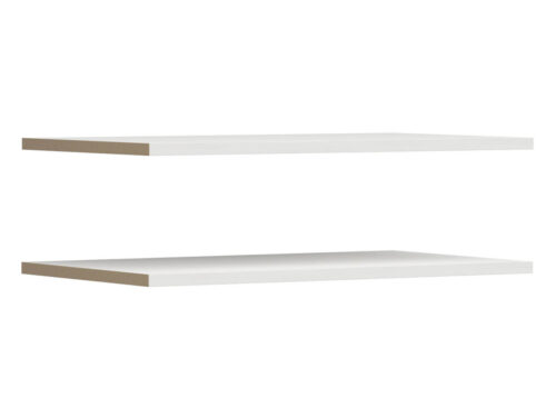 83 cm lentynos LOKSA stumdomoms spintoms, Andersen pušis, balta