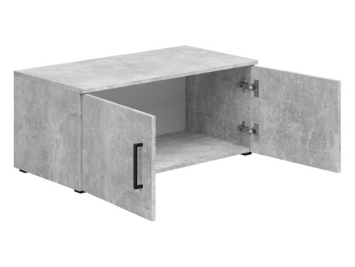 Dviejų durų „MultiDo“ spintelė, 80 cm, šviesi, ateljė