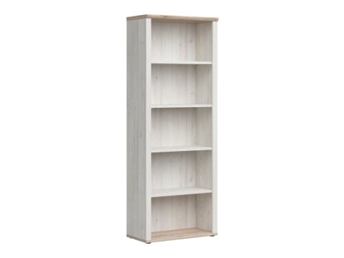 ROMANCE aukšta atvira lentyna 76 cm šviesi Sibiu maumedis/šviesus San Remo ąžuolas