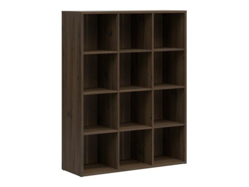 Atvira knygų lentyna su lentynomis NEPO PLUS 114 cm, kilnus ąžuolas